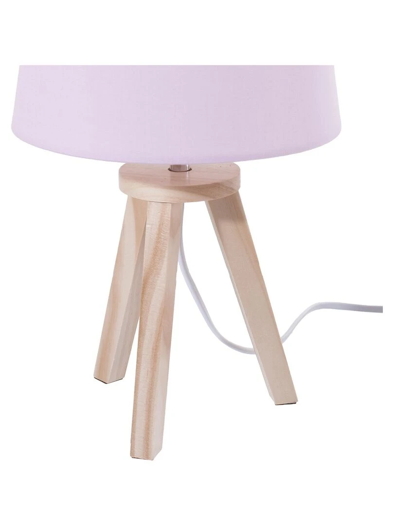 Lampe sur trépied pour enfant Rose clair