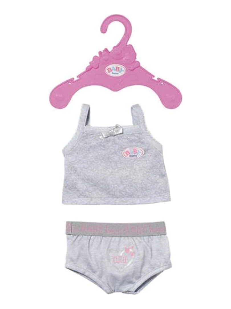 Baby born Sous vêtements gris 43 cm N/A