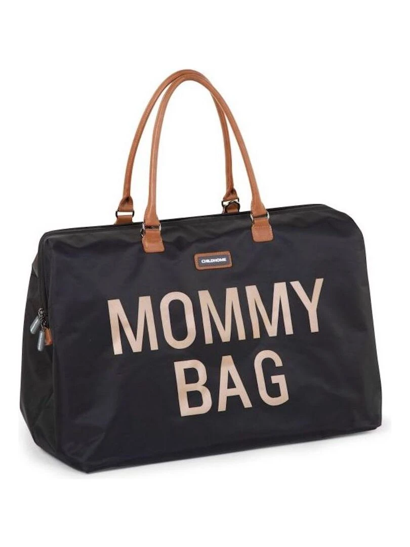 Sac à langer à anses Mommy bag noir Noir