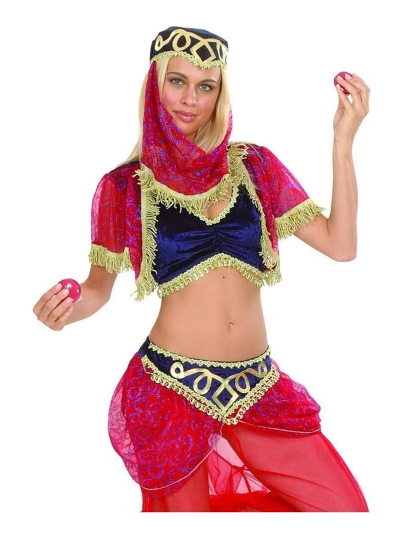 Déguisement Danseuse du ventre Femme Rouge