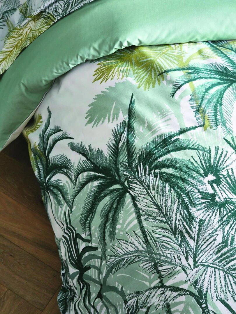 Housse de couette style colonial   Vert