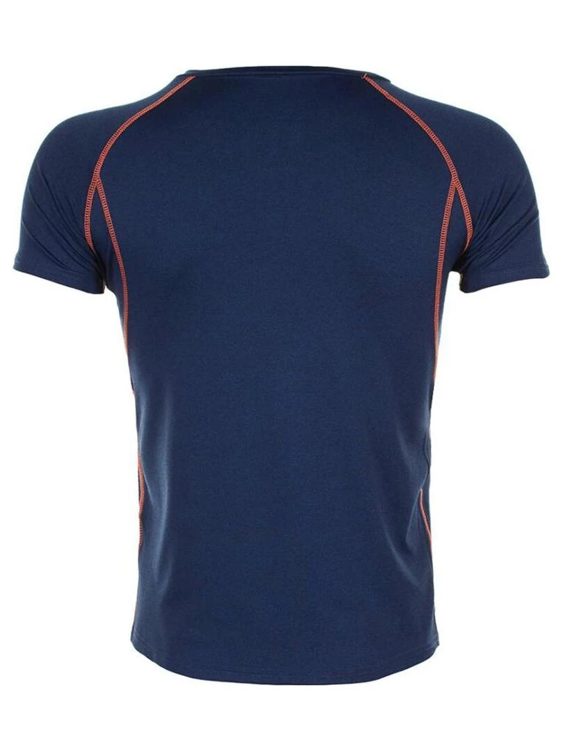 T shirt manches courtes homme CANSHO PEAK MOUNTAIN Bleu marine