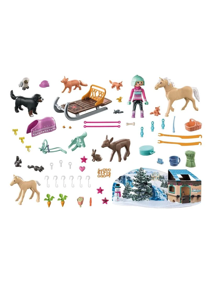 Horses of Waterfall Calendrier de l'Avent Equestre   N/A