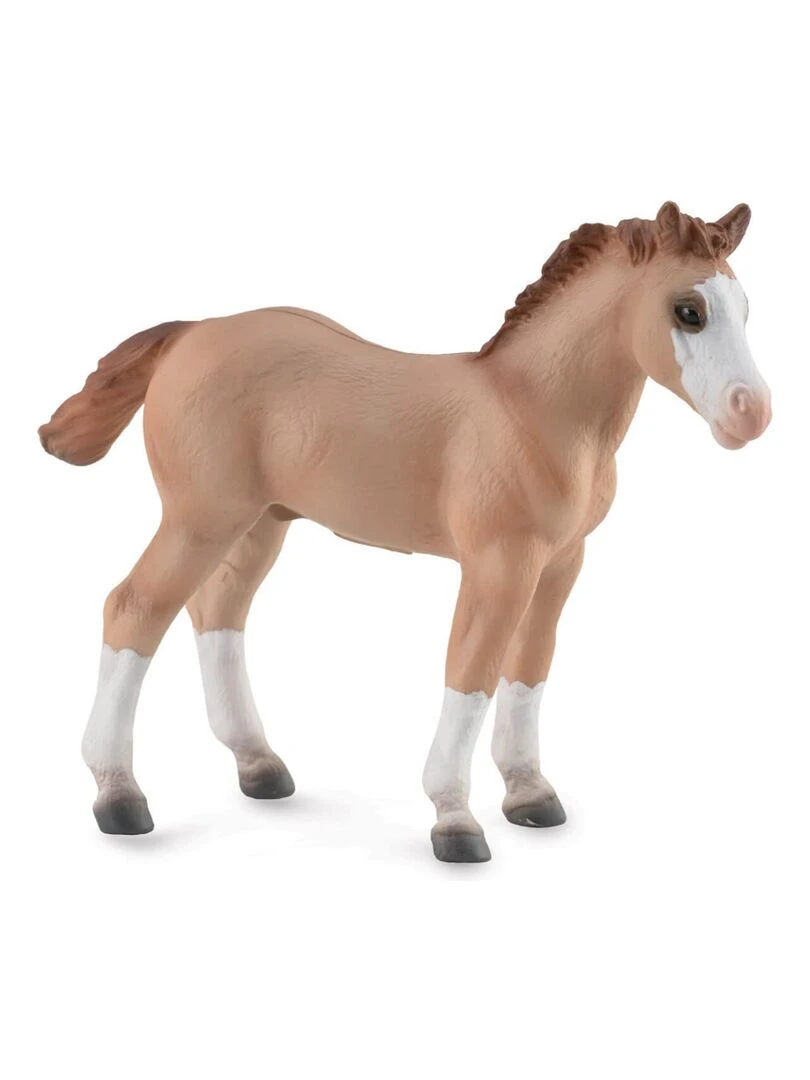 Figurine Cheval : Poulain Quarter Alezan Sauvage N/A