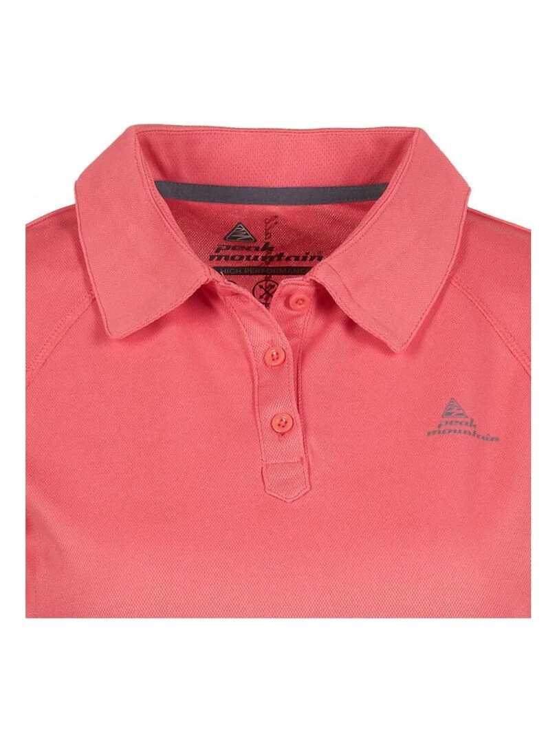 Polo manches femme courtes ALYA   Orange