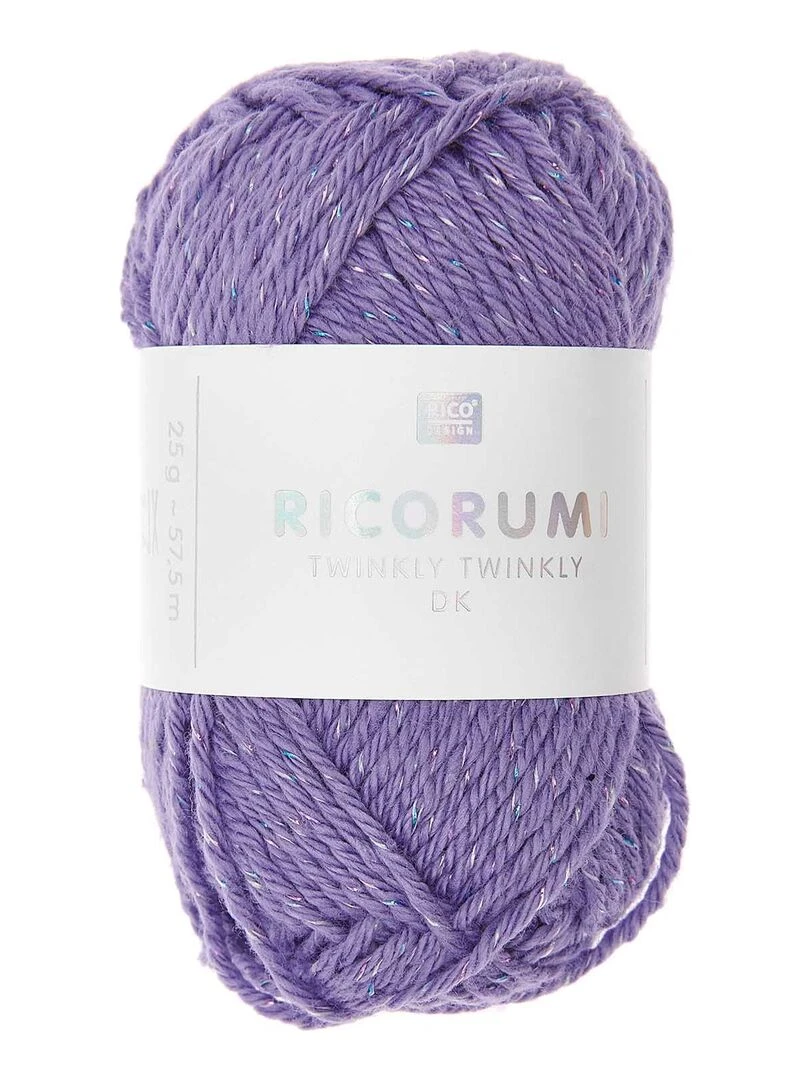 Pelote de coton Ricorumi 25 g Lilas N/A