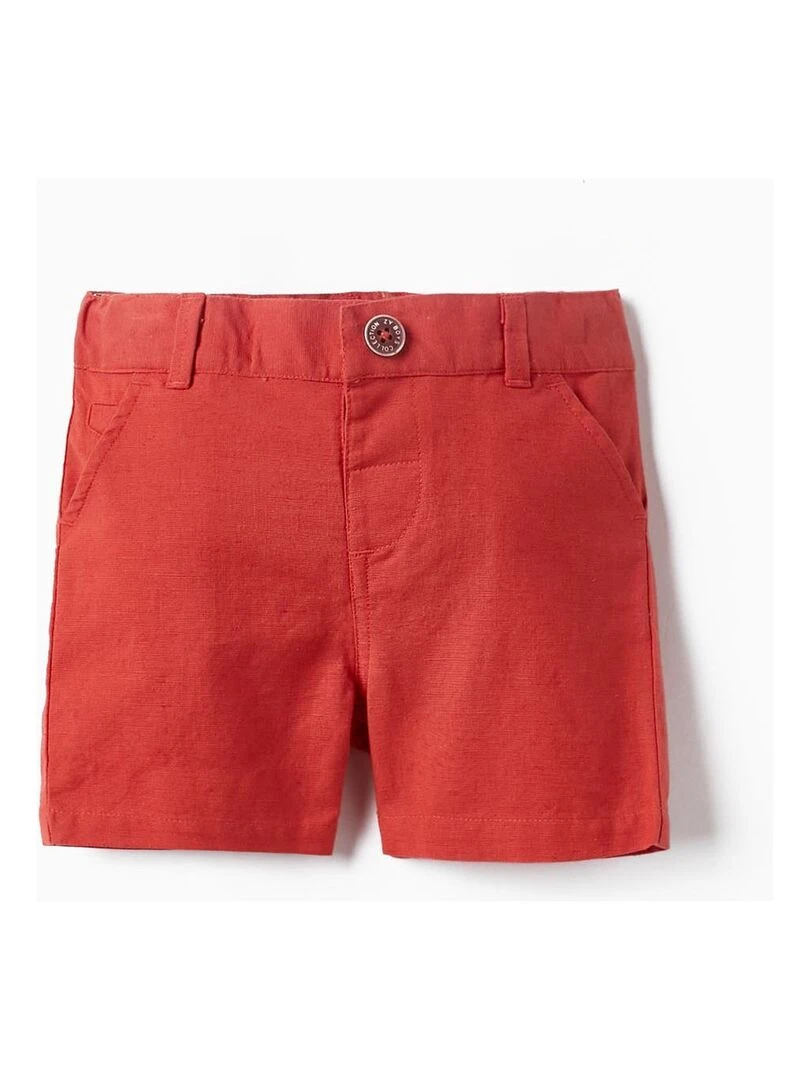 Shorts Chino pour Bébé Garçon CÉRÉMONIE Rouge