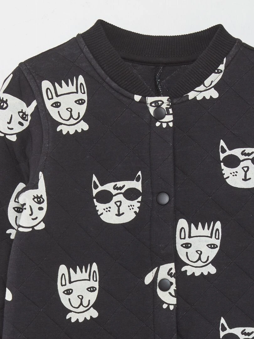 Combinaison en jacquard X Little Bad Wolf   Mixte   Noir