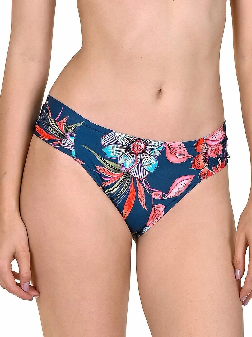Bas maillot de bain taille haute Jamaica Bleu