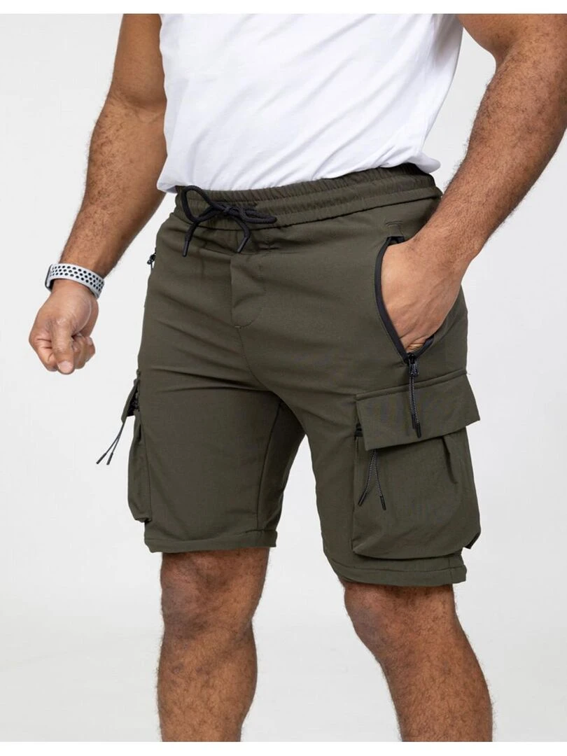 Pantalon  Short Cargo Kebello   Vert