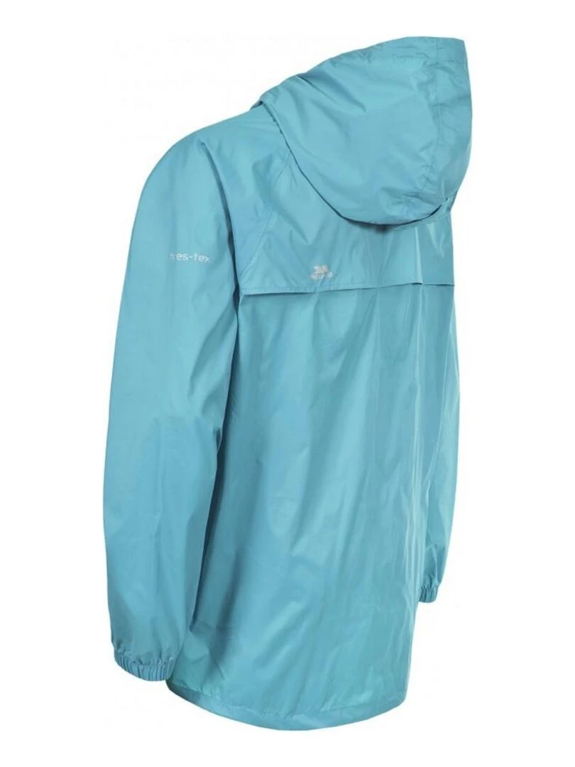 Trespass Veste imperméable QIKPAC Bleu clair
