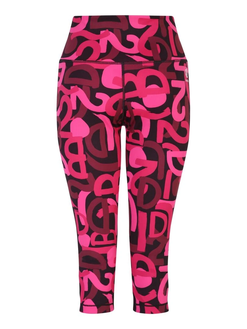 Dare 2B Legging ¾ INFLUENTIAL Rose foncé