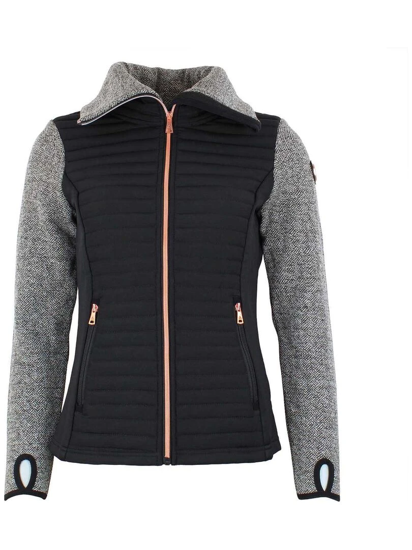 Blouson polaire femme ANTEMBI Noir Noir