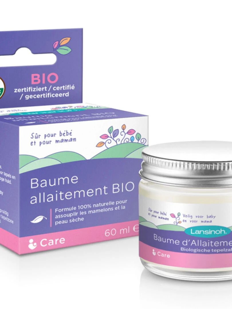 Baume d'allaitement bio (60 ml) Violet