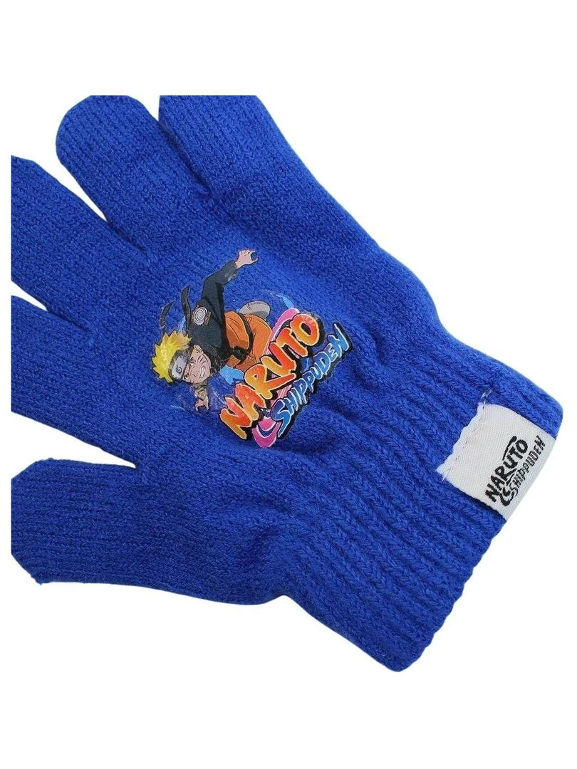 Disney   Bonnet garçon imprimé Naruto   Bleu