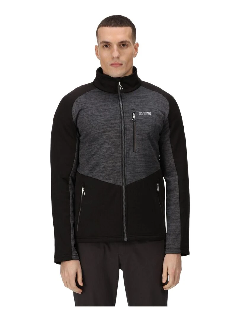 Regatta   Veste softshell FARSON   Noir Gris Noir