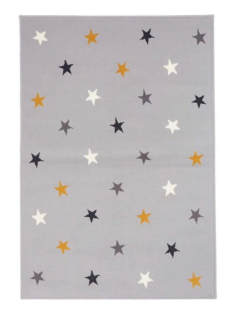 Tapis enfant AF NIGHTSKY en polypropylène Fait en Europe Gris