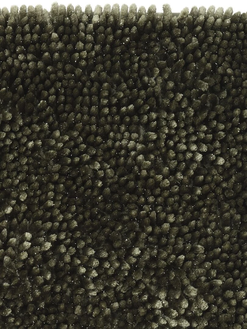 Guy Levasseur   Tapis de bain en polyester uni   Noir Noir