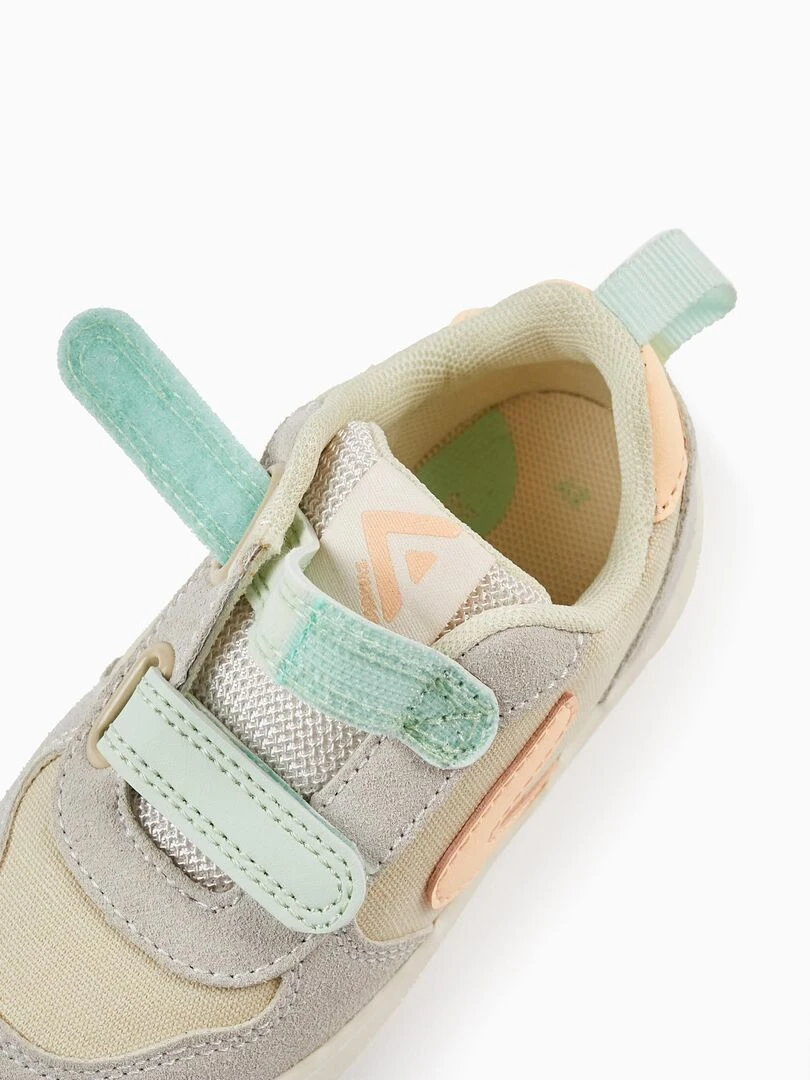 Baskets pour Bébé Fille 'ZY Move'  THE WAVE TRIBE   Beige clair