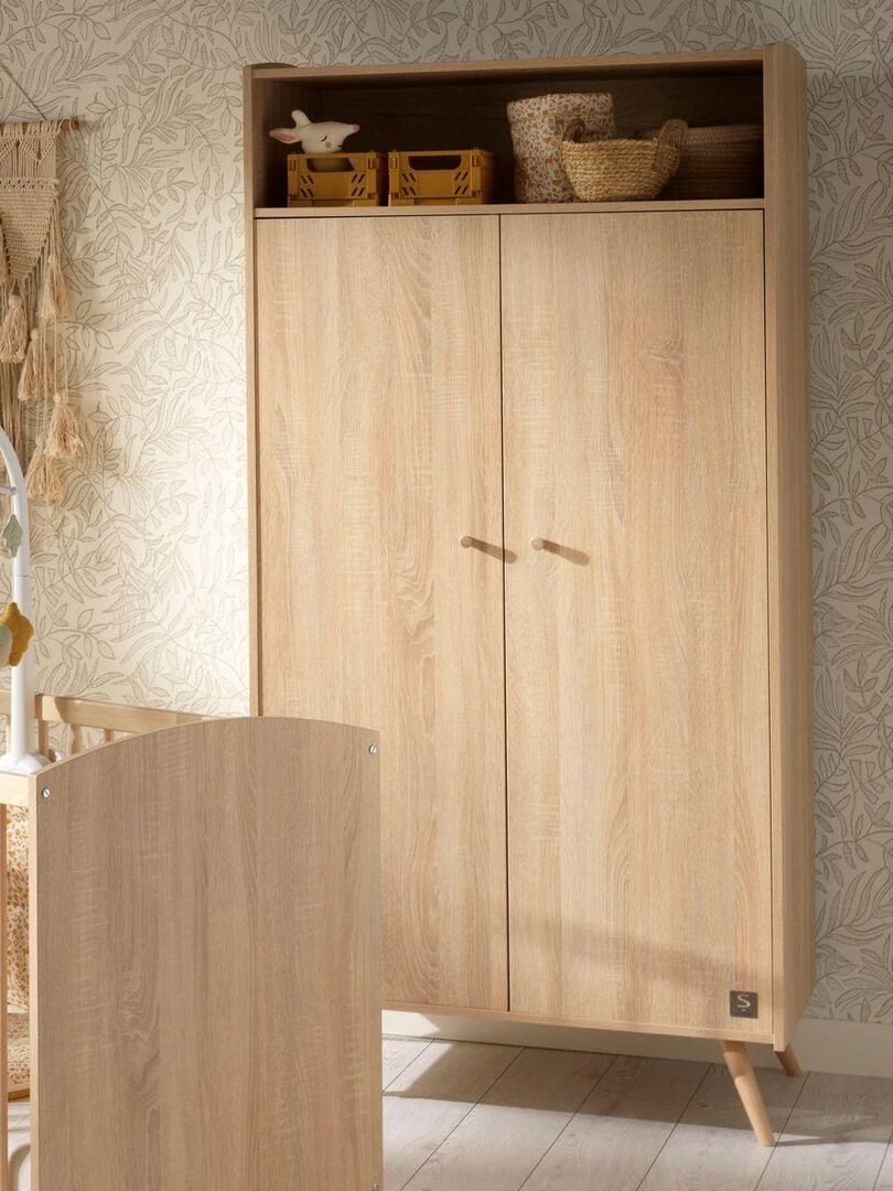 Armoire 2 portes et 1 niche   SAUTHON   Marron