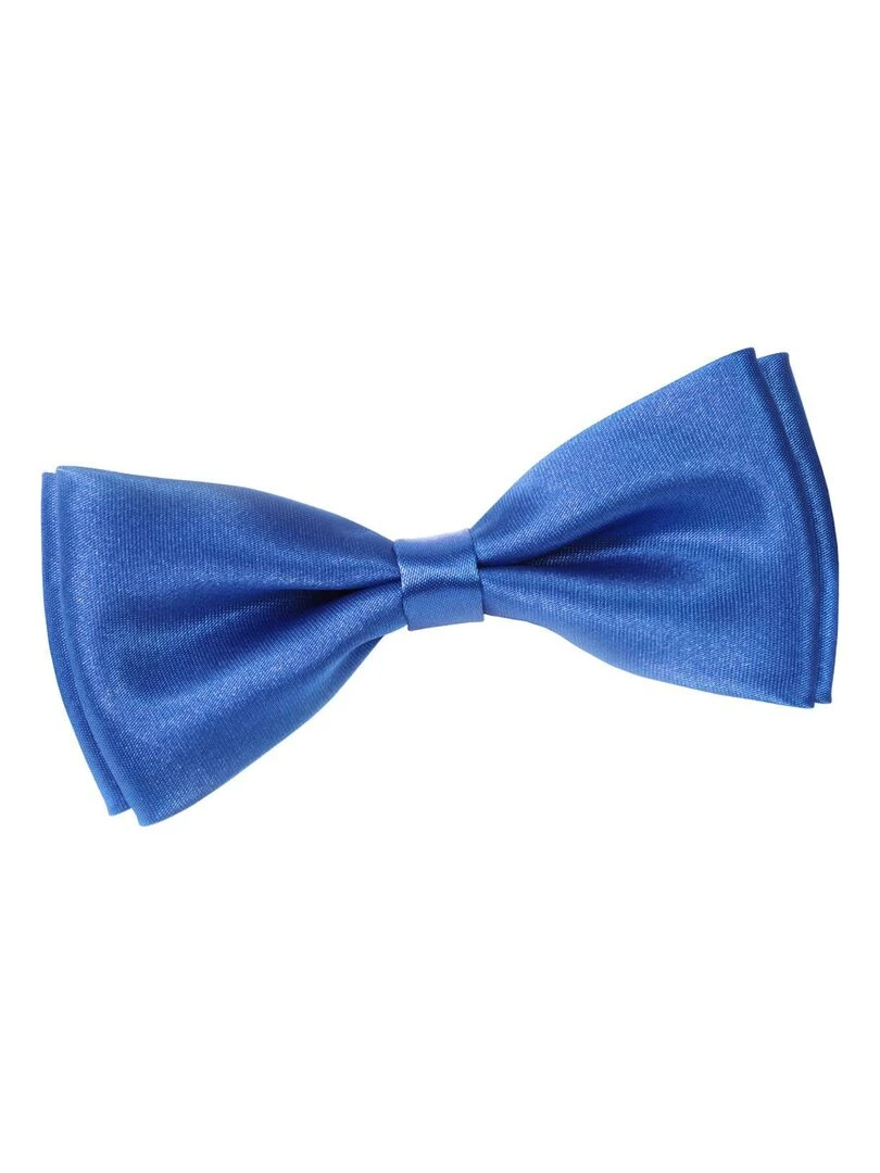 Noeud Papillon Satin Fabriqué en Europe Bleu roi
