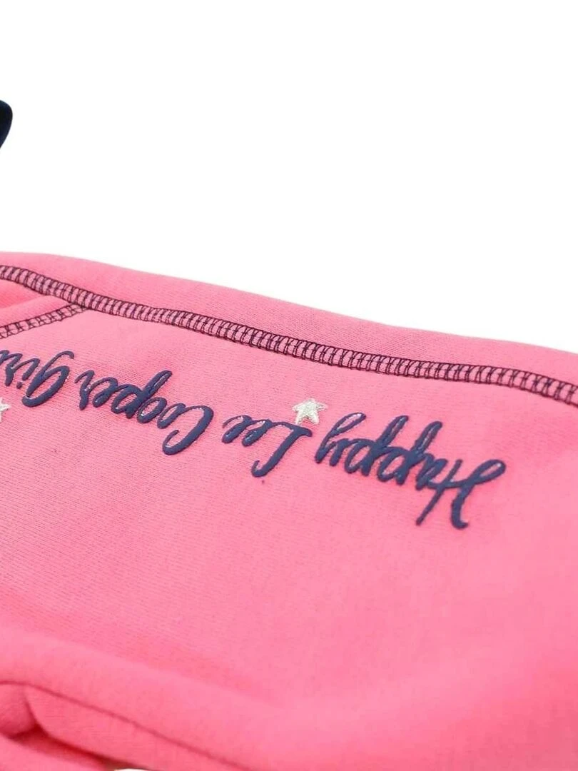 Lee Cooper   Ensemble ​​Sweat pantalon bébé fille Imprimé Lee Cooper   Rose