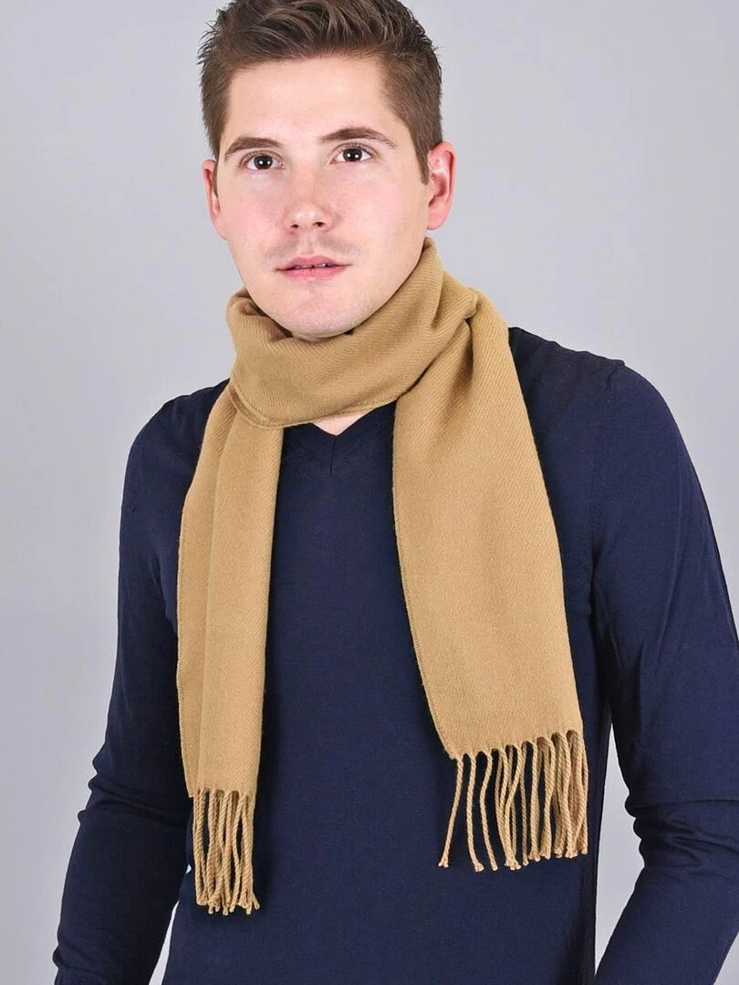 Echarpe Fely Fabriqué en France Beige argile