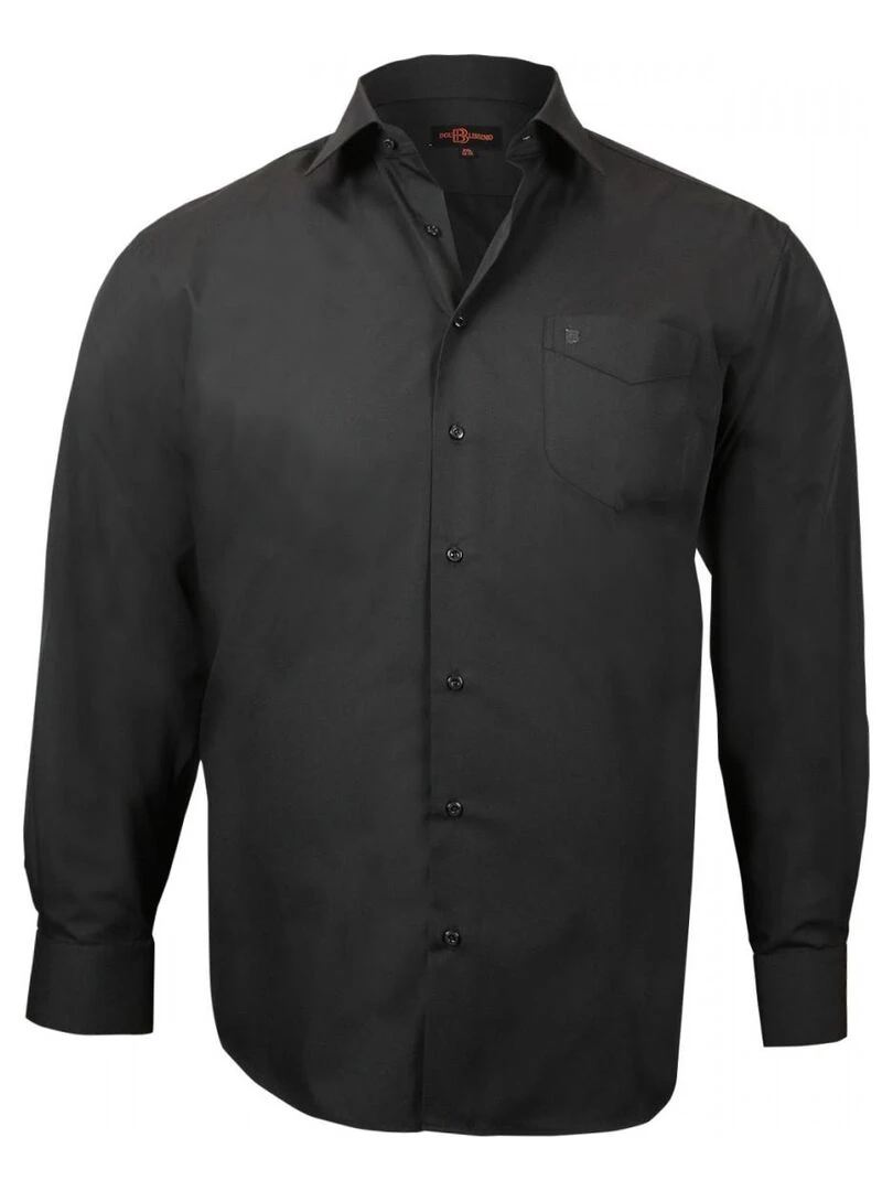 Chemise premium BASIC Noir