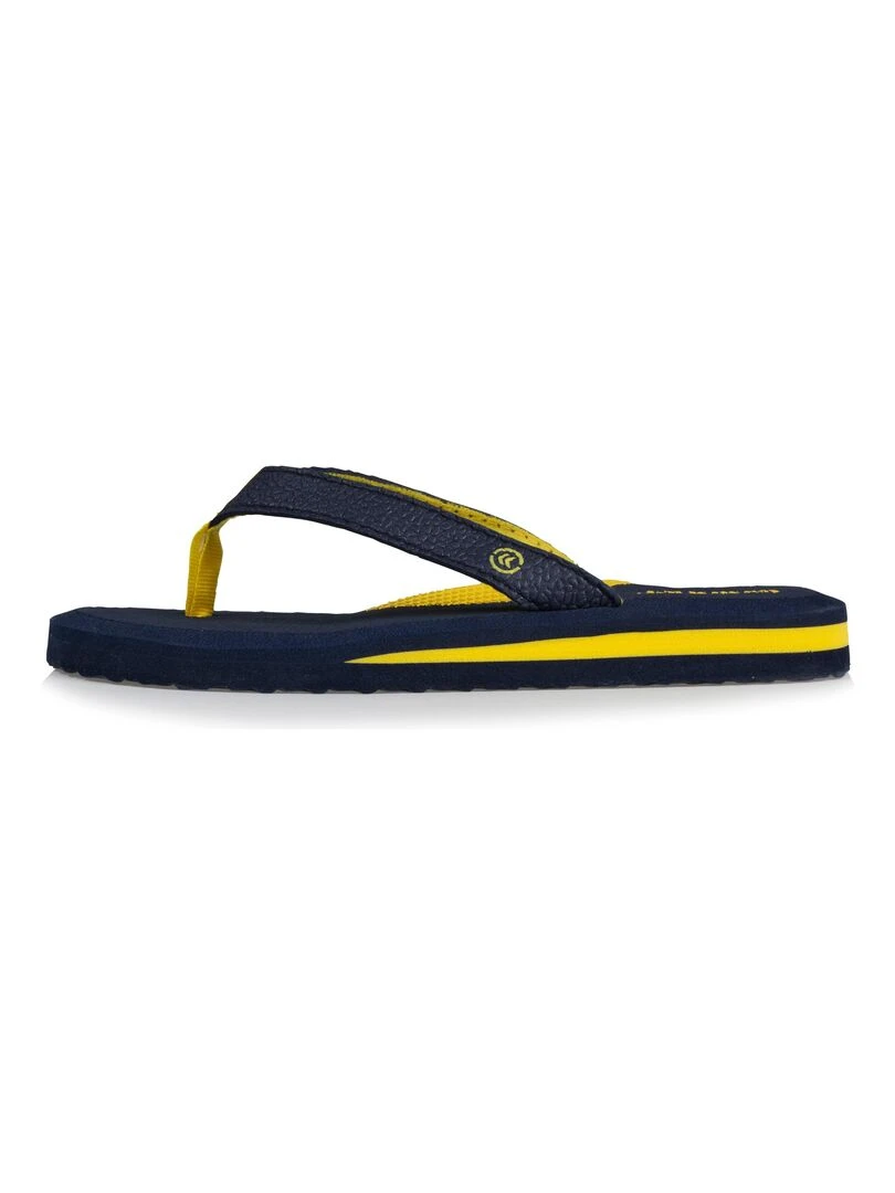 Chaussures Tongs Enfant confort Marine/Jaune   Bleu marine