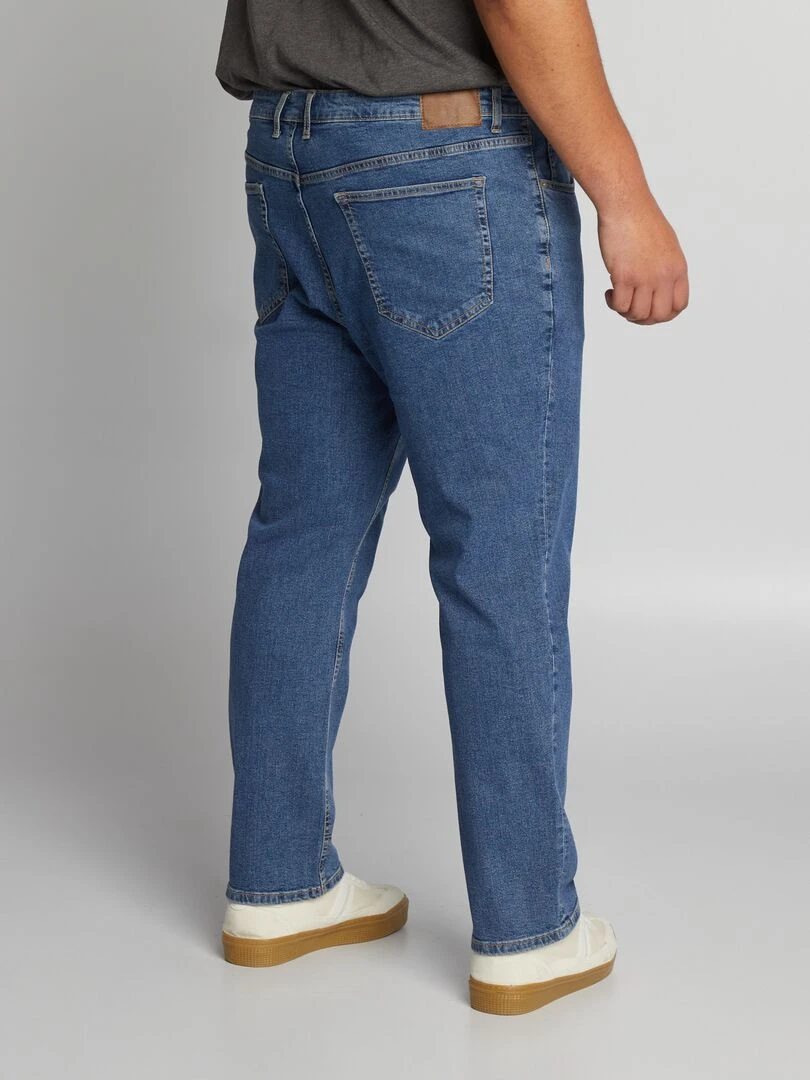 Jean droit à 5 poches   L34   Stone