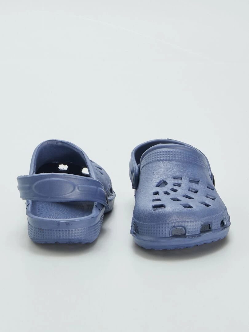 Sabots unis   Bleu marine