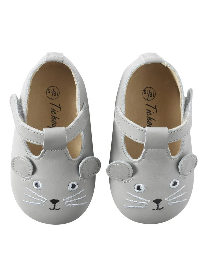 Poupi souris Gris