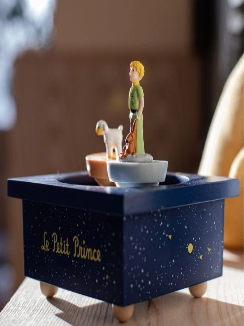 Boîte à musique magnétique Le Petit Prince (11 5 x 8 5 cm)   N/A