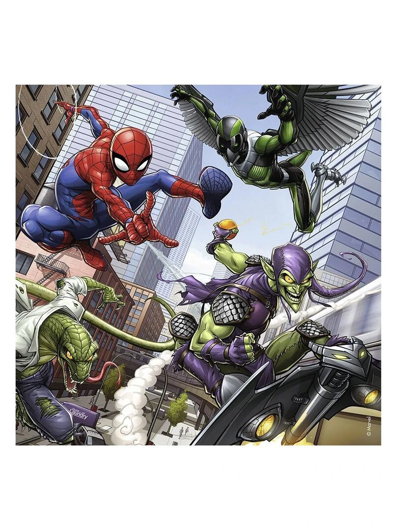 Puzzles 3x49 p   Spider man en action   N/A