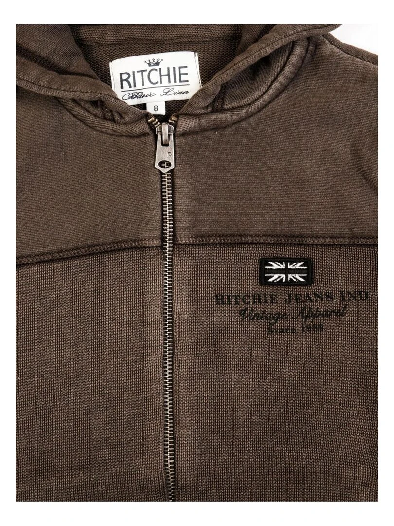 GILET LAMARTINO BOY Marron