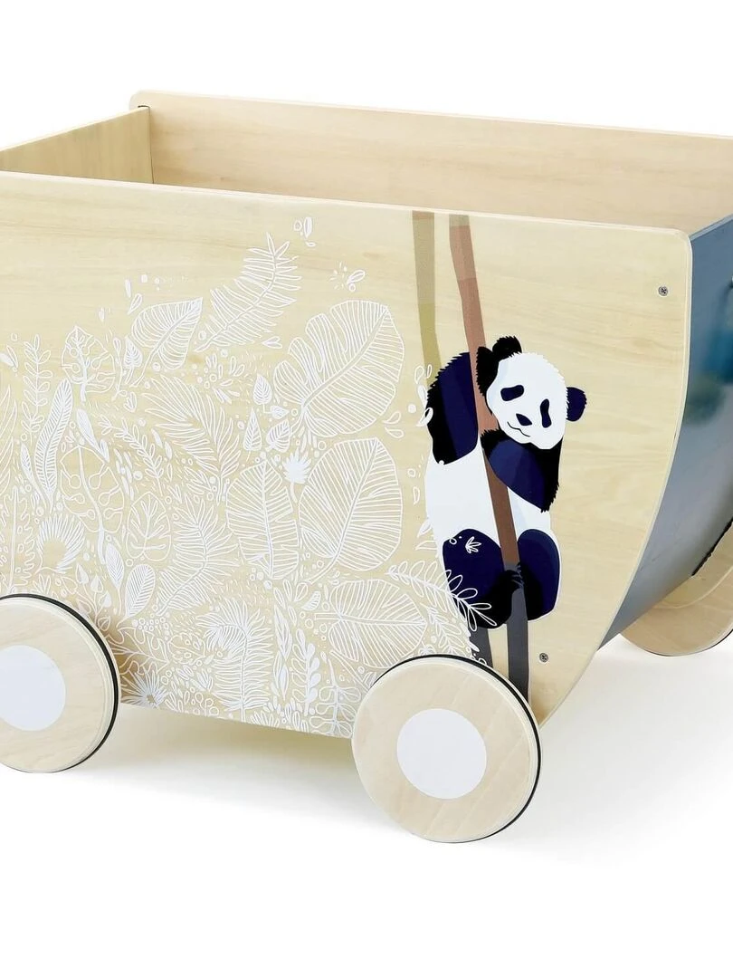 Chariot à jouets en bois : Sous la canopée N/A