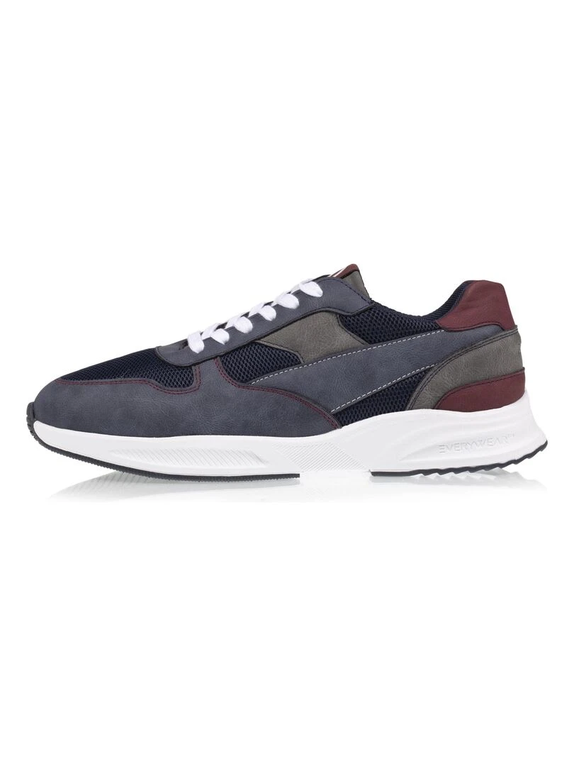 Baskets Confort Homme Semelle Sport Bleu   Bleu