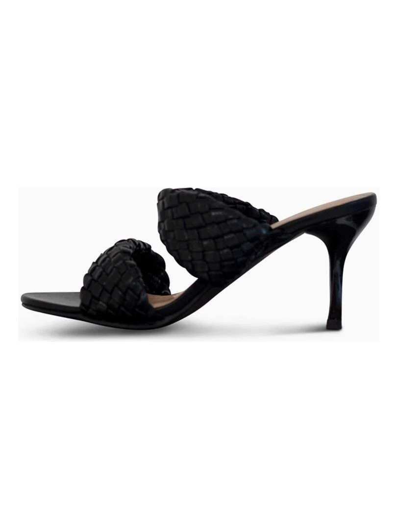 Mules compensées Kebello   Noir Noir