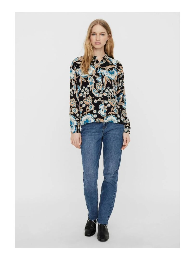 Chemise imprimé Vero Moda Noir Noir