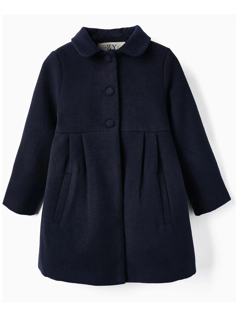 Manteau pour Fille NOËL Bleu foncé