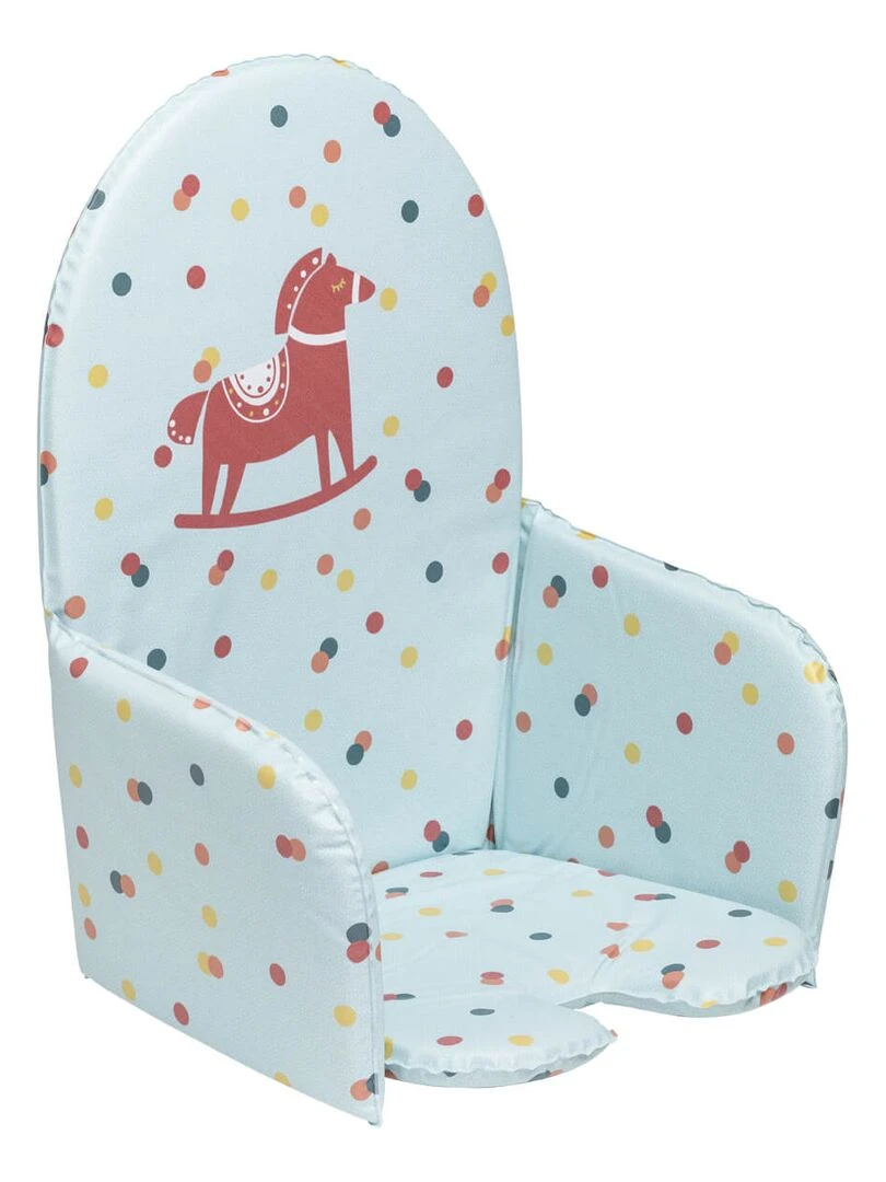 Coussin de chaise universel en PVC En Selle Bleu