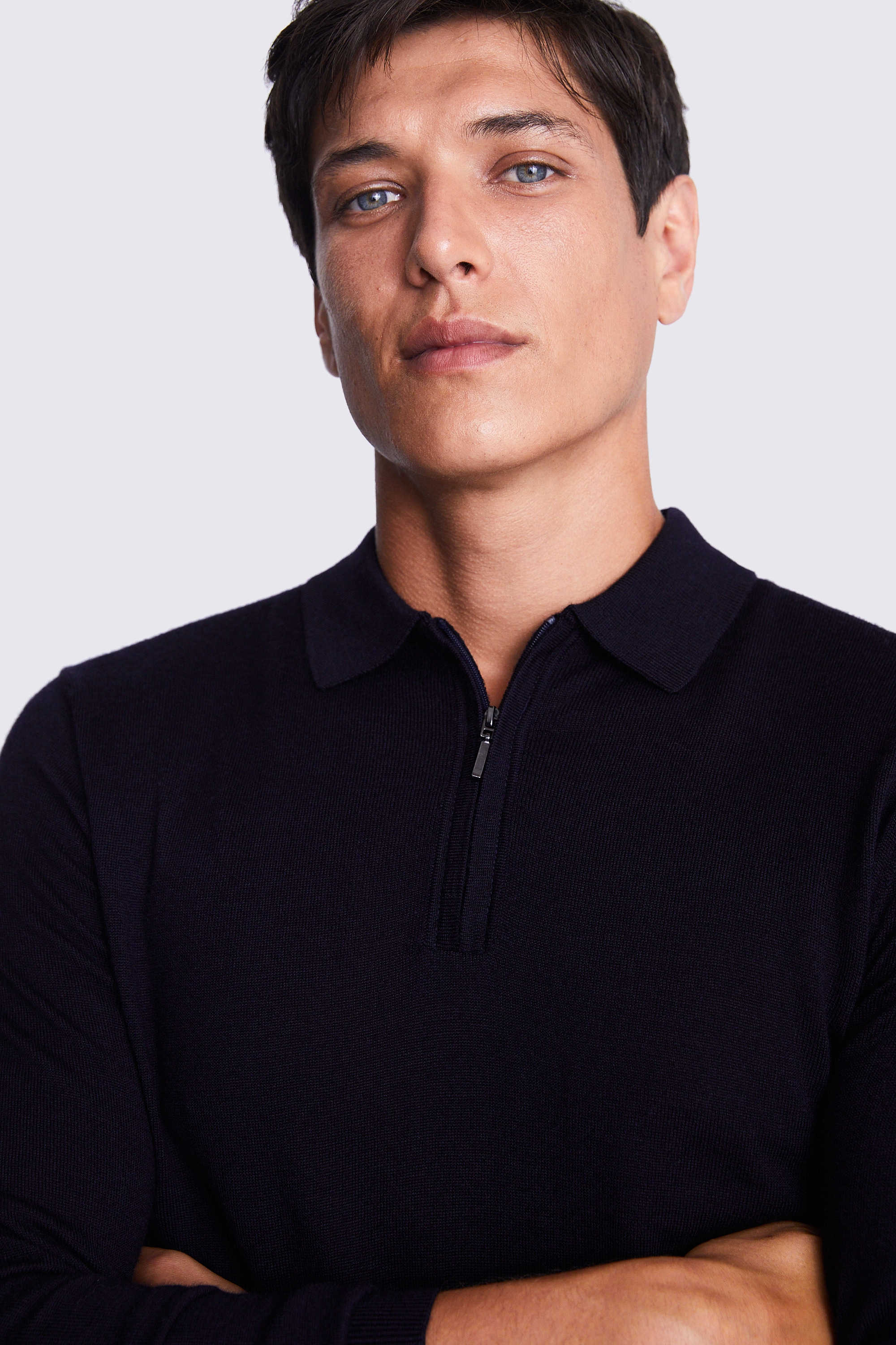Ecru Terry Towelling Skipper Polo   Buy Online at Moss