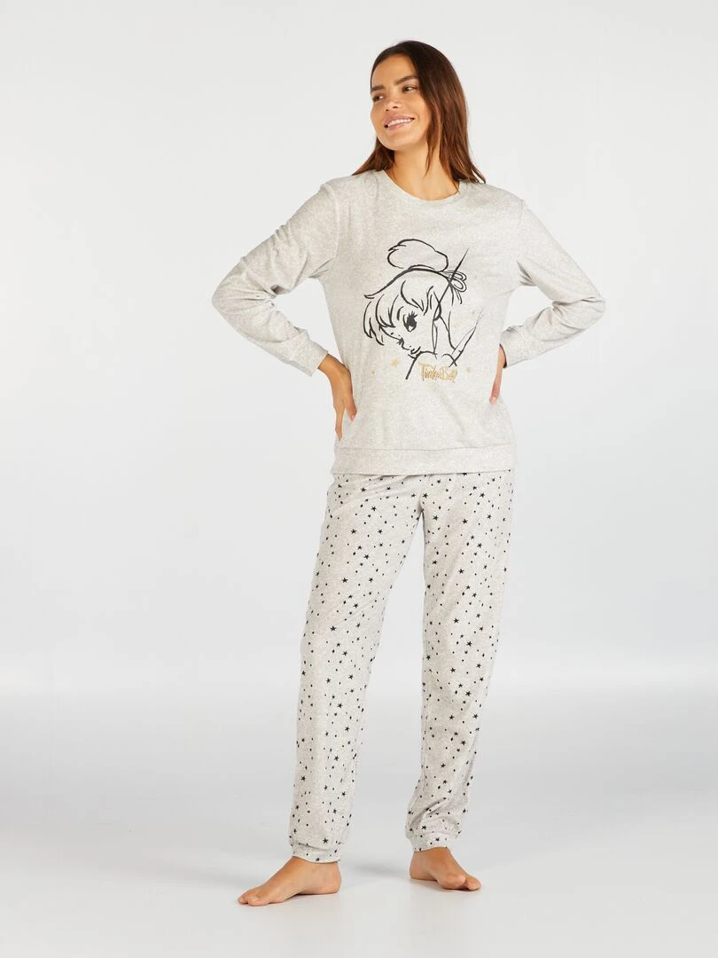 Pyjama polaire 'Disney'   2 pièces   Gris