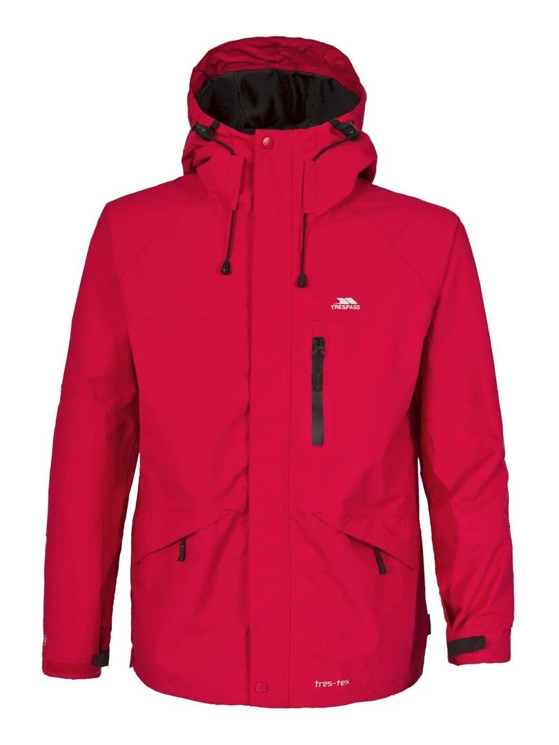 Trespass Corvo Manteau imperméable Rouge