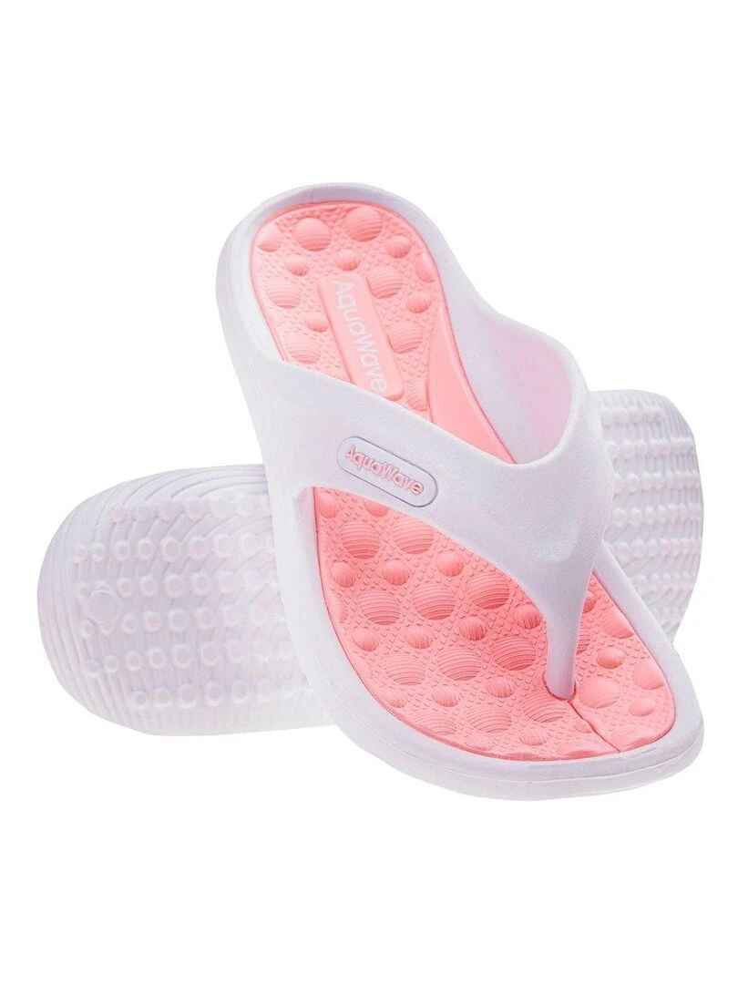 Aquawave   Tongs ILAMA   Blanc nacré