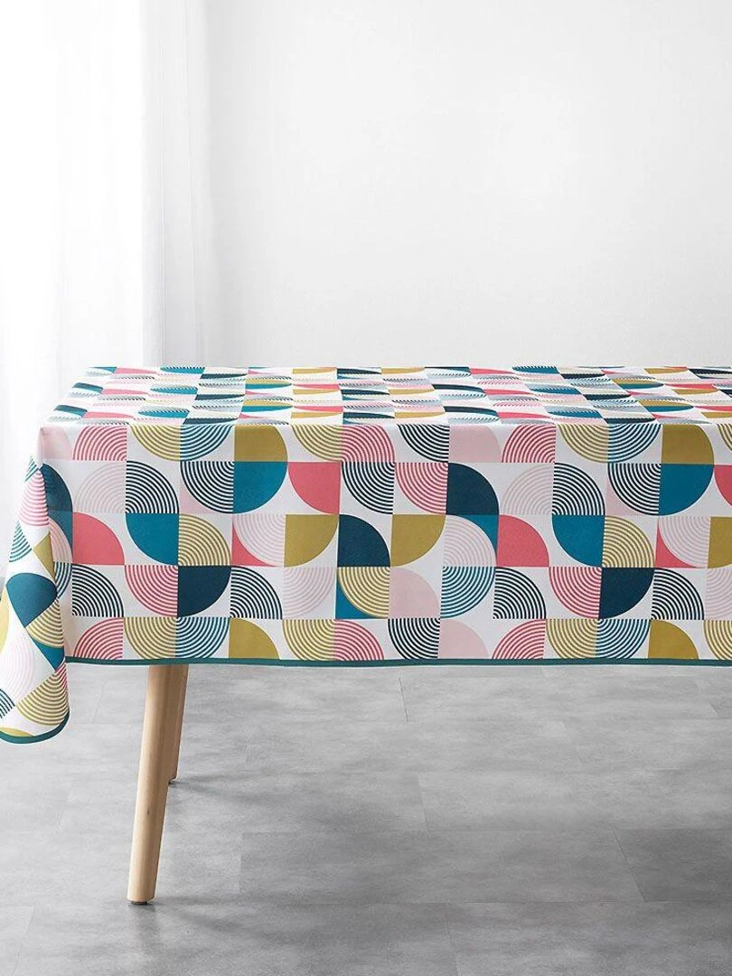 Nappe rectangulaire Rythmo   Rose