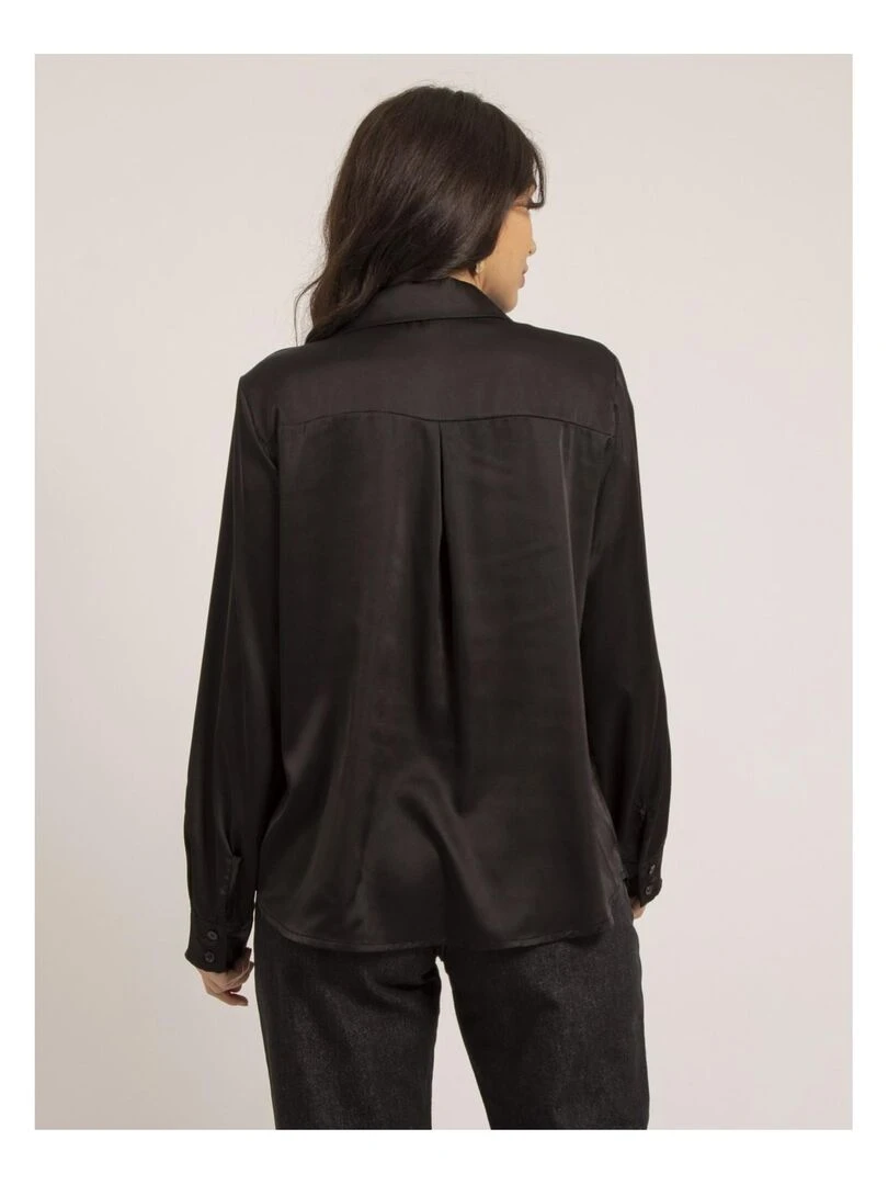 Chemise satin ONOLIA Noir