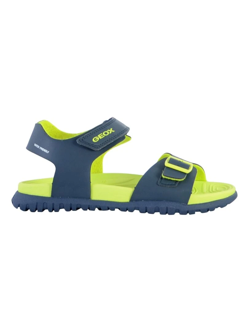 Sandale à Scratch Plate Geox Enfant Fusbetto Bleu marine