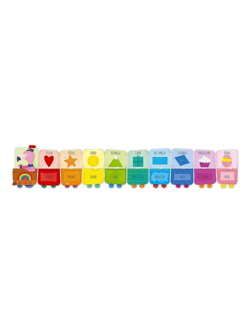 Coffret Joue Et Apprends Méga Mémo Couleurs Chiffres Et Formes N/A