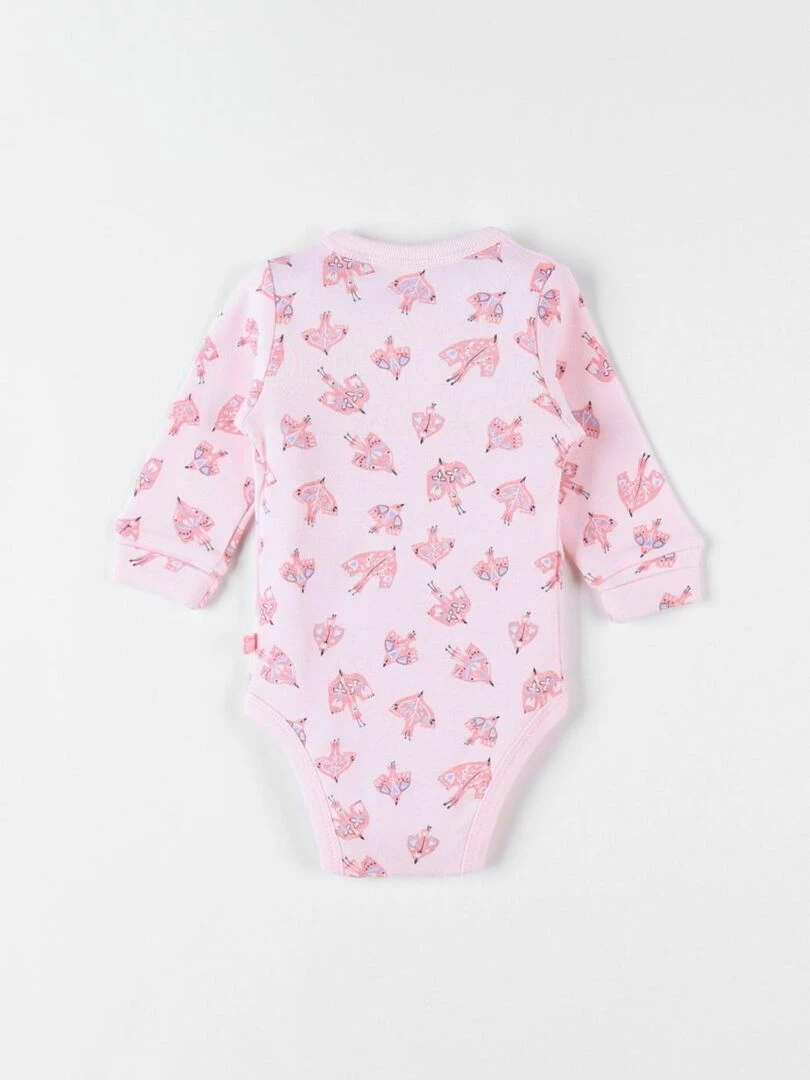 Body longues manches évolutif clair Noukie's Rose